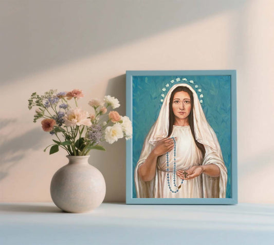 Our Lady of the Rosary Print