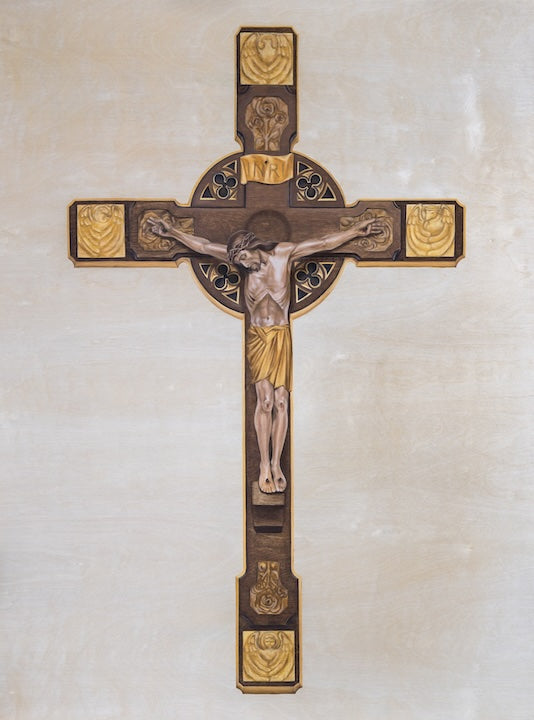 Crucifix (Our Lady of Lourdes, Denver) Print