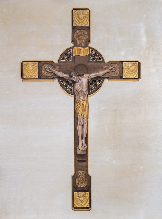 Crucifix (Our Lady of Lourdes, Denver) Print