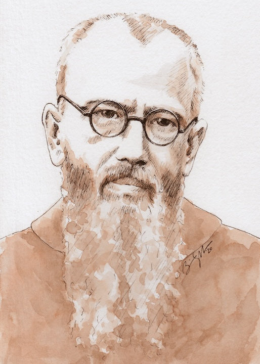 St. Maximilian Kolbe Print