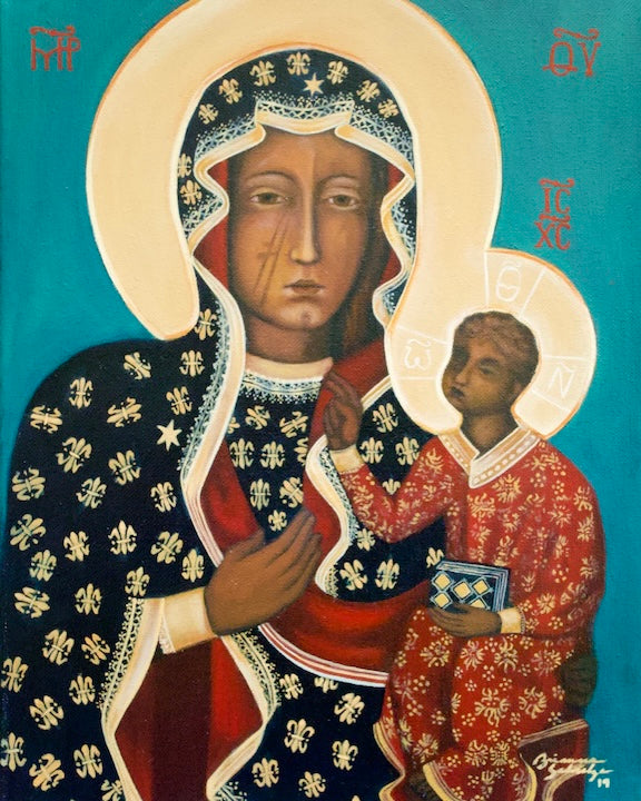 Our Lady of Czestochowa (color) Print