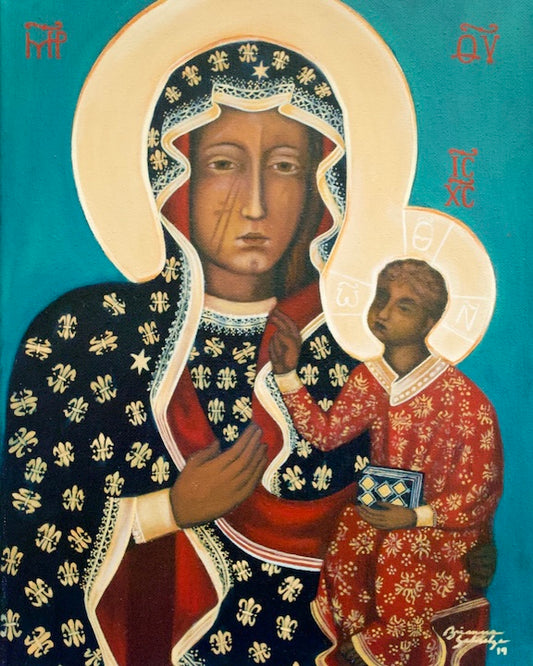 Our Lady of Czestochowa (color) Print