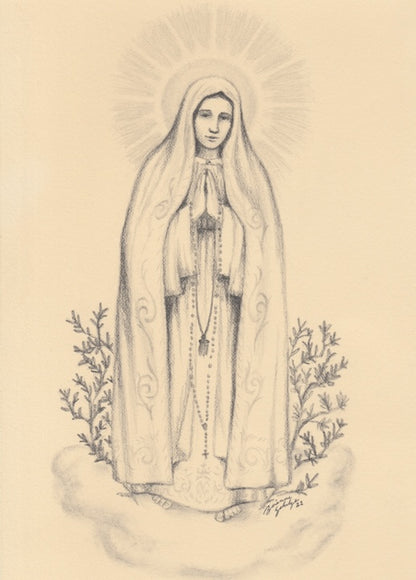 Our Lady of Fatima Print