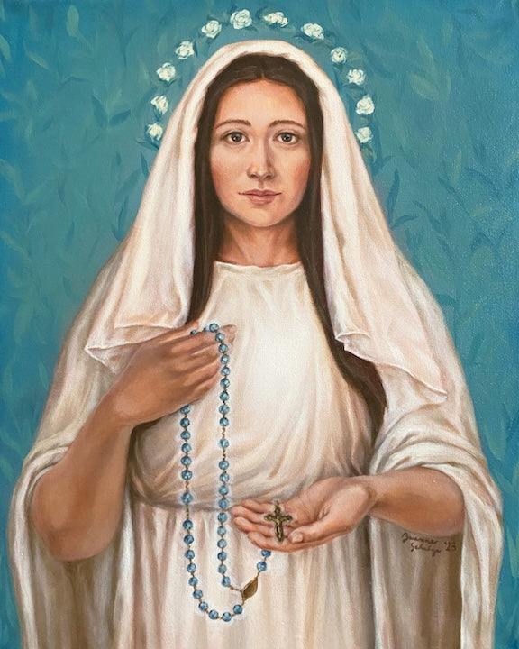 Our Lady of the Rosary Print