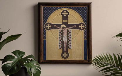 OLV Crucifix Print