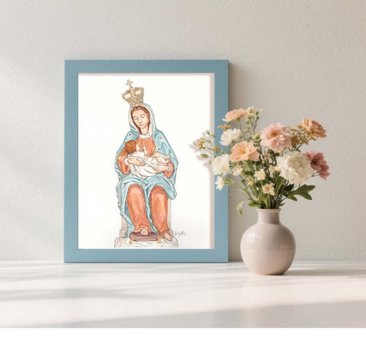 Our Lady of La Leche Print