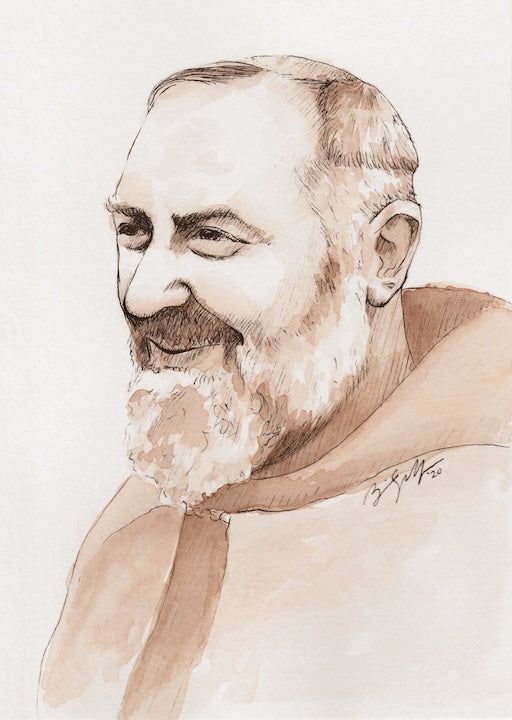 St. Padre Pio Print