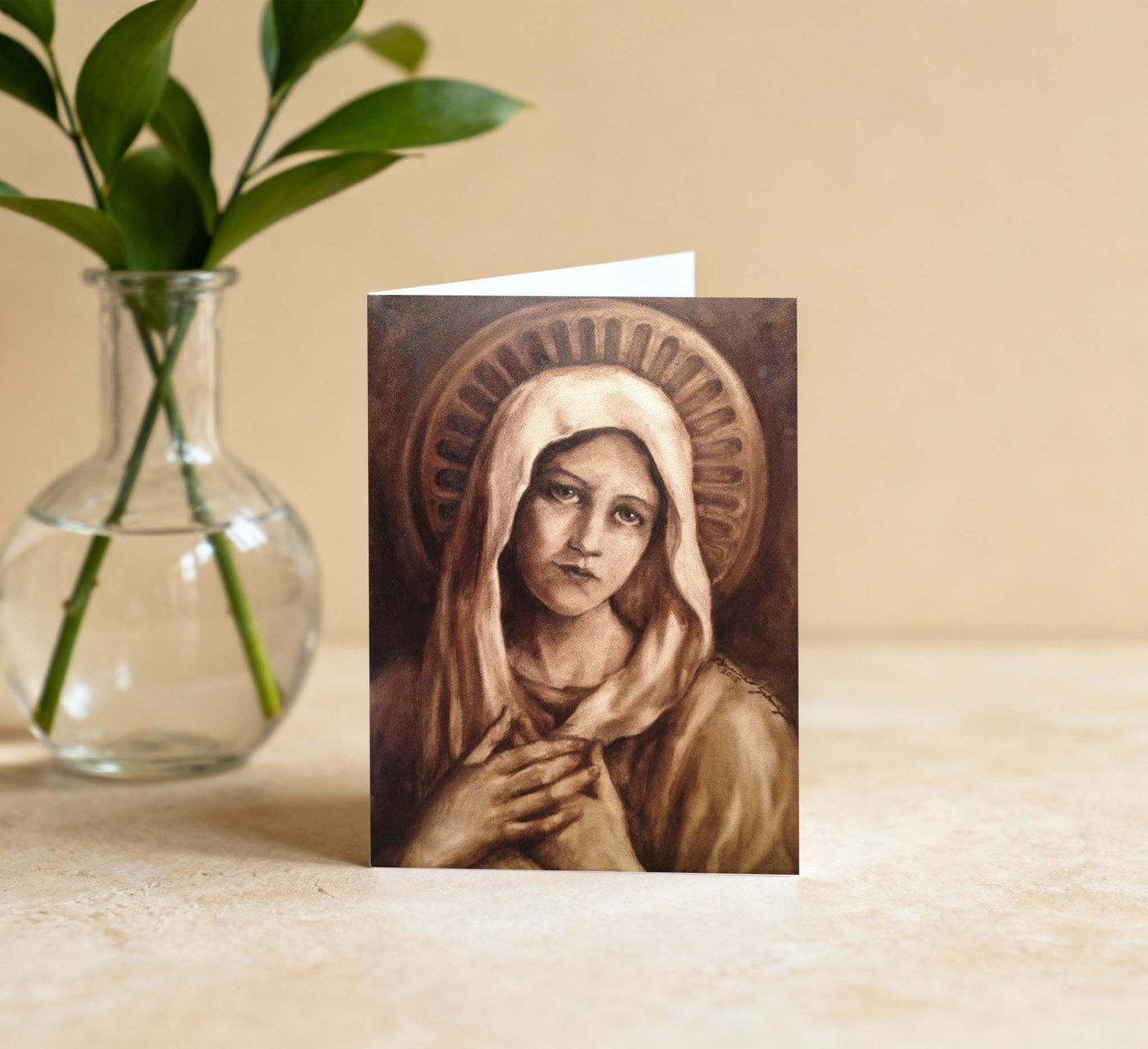 Blessed Mother Greeting Cards