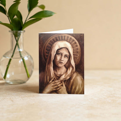Blessed Mother Greeting Cards
