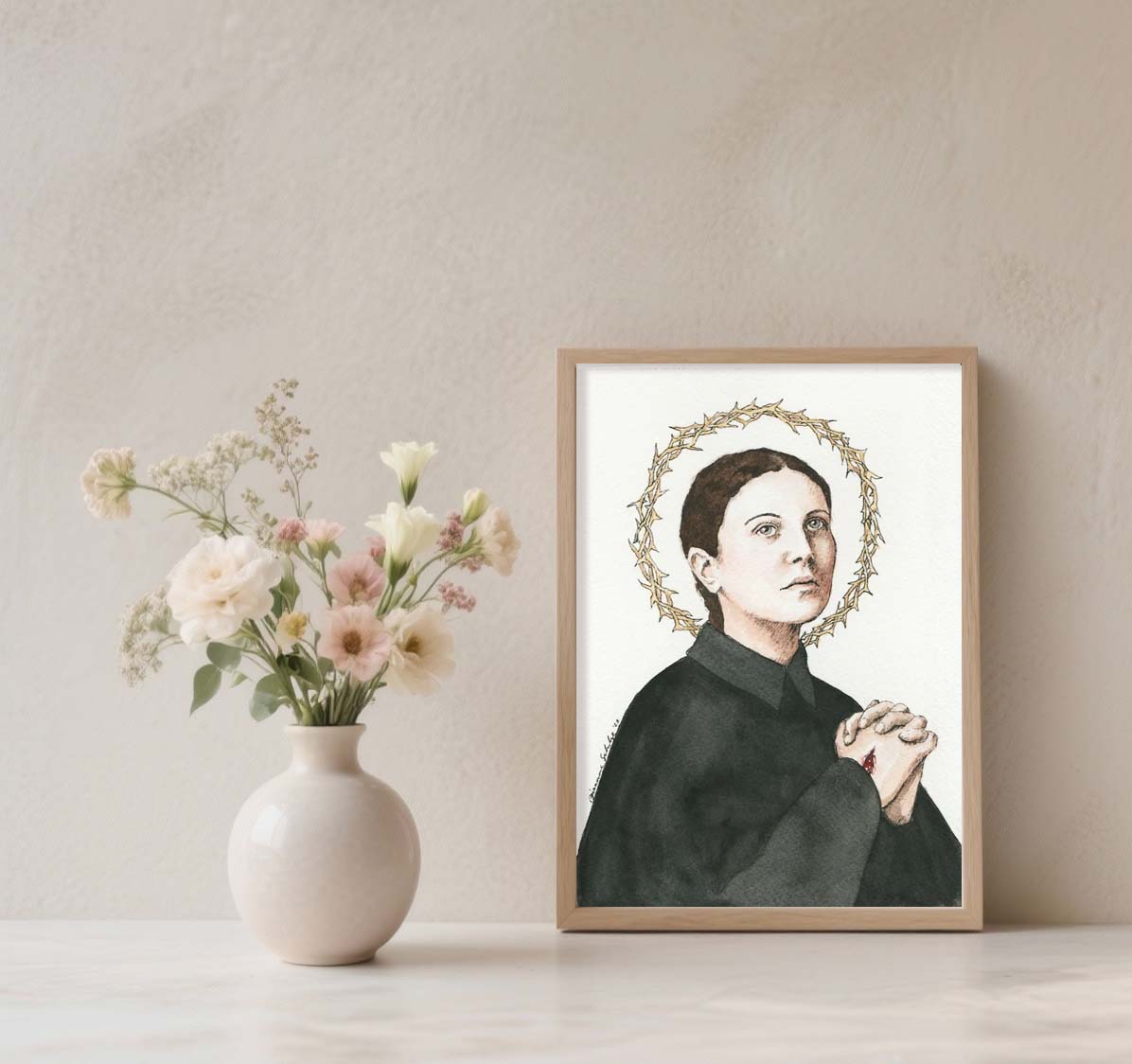 St. Gemma Print