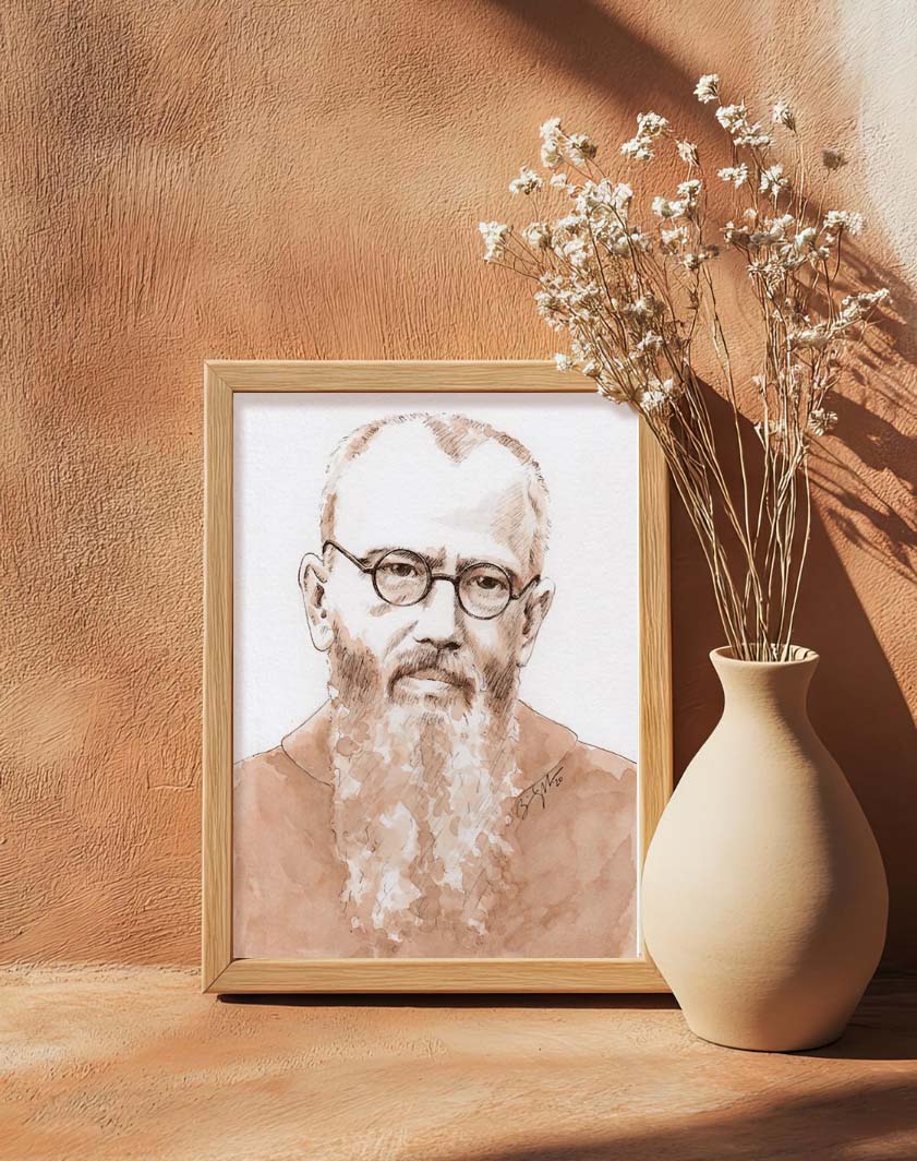 St. Maximilian Kolbe Print