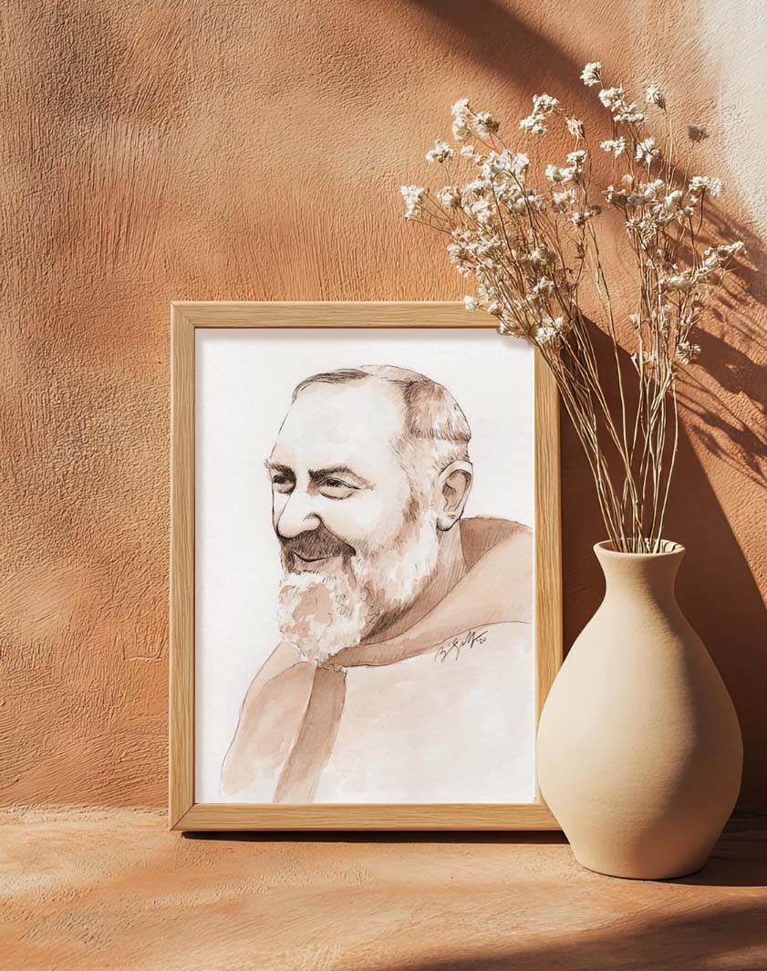St. Padre Pio Print