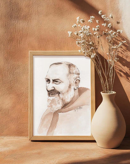 St. Padre Pio Print