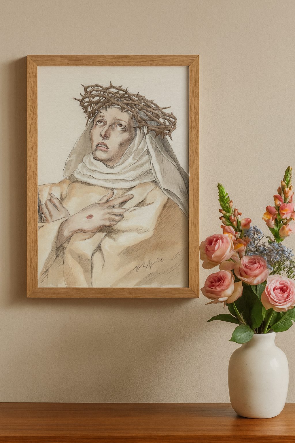 St. Catherine of Siena Print
