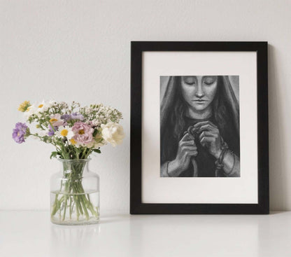 Our Lady Undoer of Knots Print